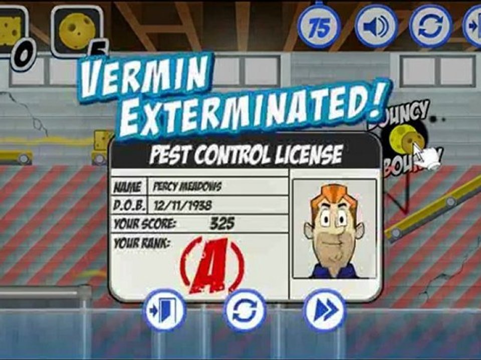 Verminator Walkthrough - Levels 1-15