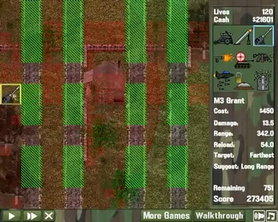 Defense 1943 Walkthrough - Medium - Levels 15-20 - No Lives Lost