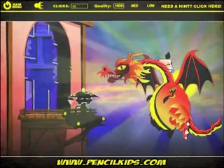 Little Samurai Walkthrough - 60 Clicks