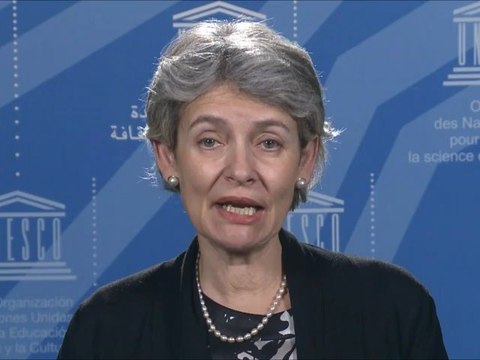 Irina Bokova, Directrice générale de l'UNESCO soutient la JFOI