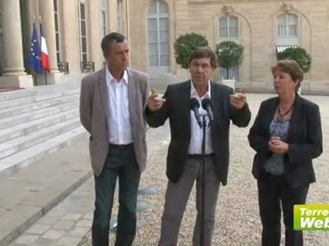 La Confédération paysanne défend ses idées sur la Pac à l'Elysée