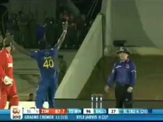 Ajanta mandis 6 wicket  his best in t20 world cup