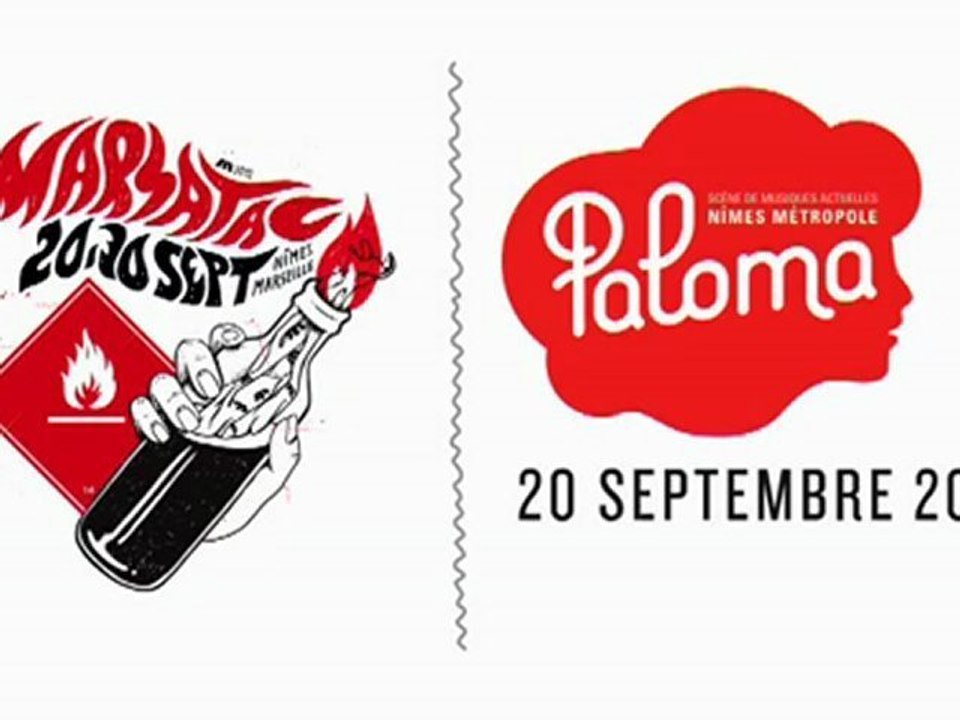 Entrée de Set & Match sur scène - 20/09/12 Paloma (Nîmes)