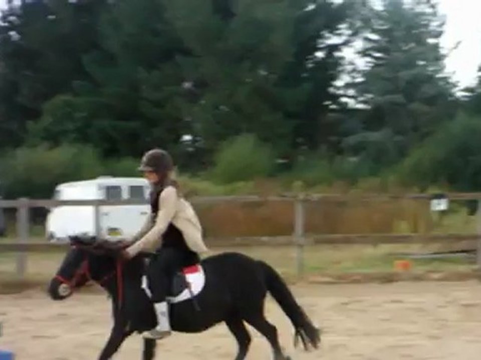 Kéké et Saxo saut