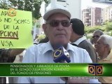 Protestaron en Zulia por irregularidades en fondo de pensiones de Pdvsa