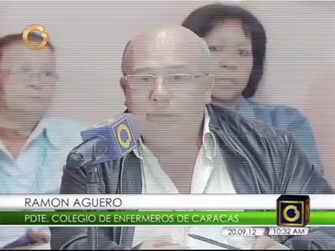 Enfermeros tomarán acciones de calle por negativa del Ejecutivo a discutir el contrato colectivo