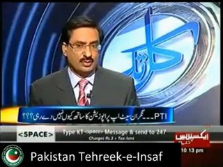 Imran Khan on PMLN caretaker setup SMS (Sep 19, 2012)