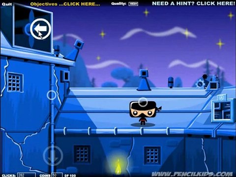 Ninja-Pi-Ro Walkthrough - 216 Clicks