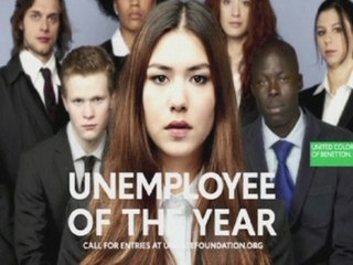 Benetton's New 'Unemployee of the Year' Campaign Shines Spotlight on Unemployed Youth
