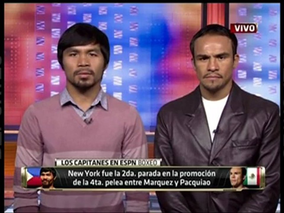 Márquez y Pacquiao - ESPN - Los Capitanes 20-09-2012