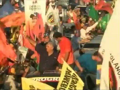 Así fue el recorrido de Capriles por los estados Bolívar y Anzoátegui