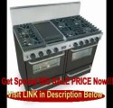 SPECIAL DISCOUNT 48 Pro-Style Natural Gas Range with 6 Sealed Ultra High-Low Burners 2.92 cu. ft. Convection Ovens Manual Clean Broiler Ovens and Double Sided Grill/Griddle
