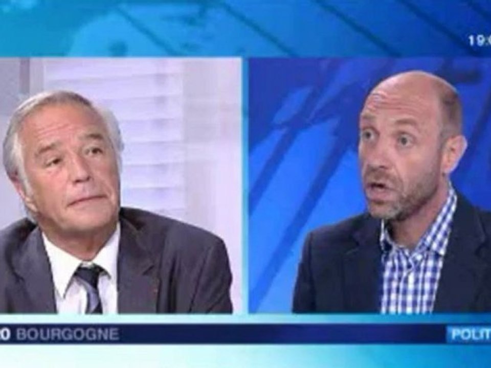 François Rebsamen, l'invité politique de FR3 Bourgogne