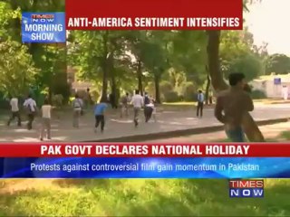 Protests in Pakistan over controversial US film