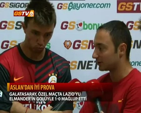 Hazırlık Maçı | Lazio maçı sonrası açıklamalar.