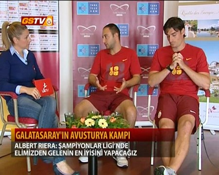 FUTBOL | Albert Riera GSTV'ye Açıklamalarda Bulundu.