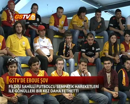 FUTBOL | Eboue Aslantepe GSStore'da Taraftarlarımızla Buluştu