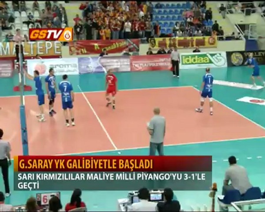 ERKEK VOLEYBOL | Maliye Milli Piyango 1 - 3 Galatasaray Yurtiçi Kargo