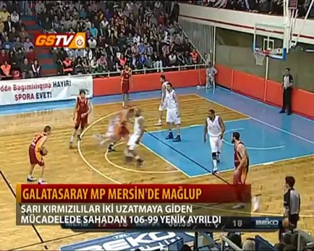 ERKEK BASETBOL | Mersin BŞB. 106 - Galatasaray Medical Park 99