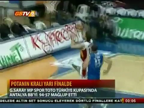 ERKEK BASKETBOL | Galatasaray Medical Park 94 - Antalya BŞB 57