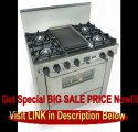 SPECIAL DISCOUNT 36 Pro-Style Dual-Fuel LP Gas Range with 4 Open Burners Vari-Flame Simmer on Front Burners 3.69 cu. ft. Convection Oven and Double Sided Grill/Griddle Stainless Steel with Brass
