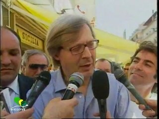 Ruoppolo Teleacras - Sgarbi e Moncada : "soffia vento di pace"