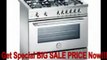 X36 6 PIR X Professional Series 36 Pro-Style Dual-Fuel Natural Gas Range 6 Sealed Burners 4.0 cu. ft. European Convection Oven Pyrolytic Self-Clean Oven Mode Selector: Stainless FOR SALE