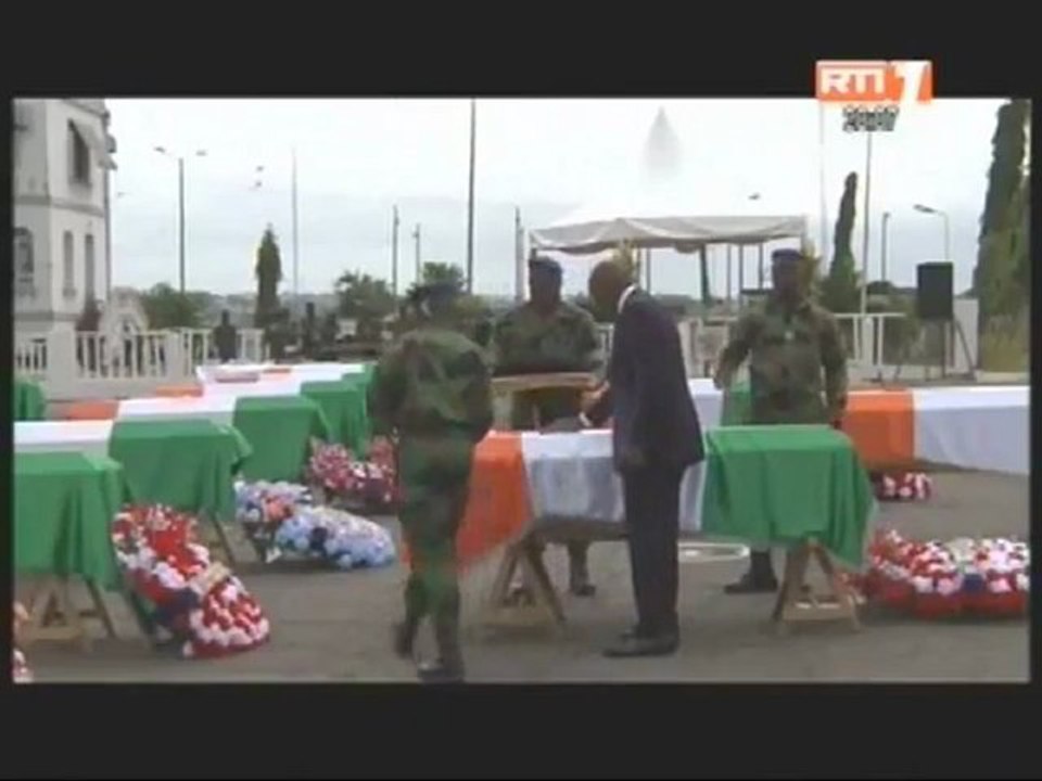 hommage aux soldats tombés: HAMED BAKAYOKO "c'est inacceptable" ... le gouvernement assurera la sécurité de tous