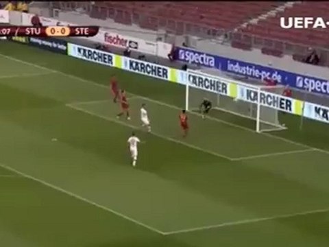 ЛЕ—12/13. 1 тур. Группа E. Штутгарт - Стяуа. Видео голов