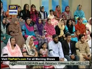 Good Morning Pakistan By Ary Digital - 21st September 2012 - Part 1/4