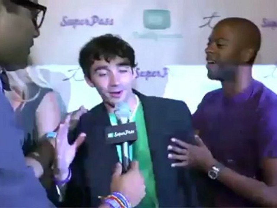 Janelle,boe,and ian interview at the after party