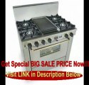 SPECIAL DISCOUNT 36 Pro-Style Dual-Fuel Range with 4 Open Burners Vari-Flame Simmer on Front Burners 3.69 cu. ft. Convection Oven and Double Sided Grill/Griddle Stainless Steel with Brass
