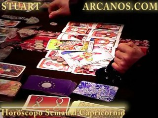 Horoscopo Capricornio del 12 al 18 de agosto 2012 - Lectura del Tarot