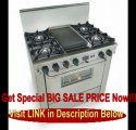 36 Pro-Style Dual-Fuel LP Gas Range with 4 Open Burners Vari-Flame Simmer on Front Burners 3.69 cu. ft. Convection Oven and Double Sided Grill/Griddle Stainless FOR SALE