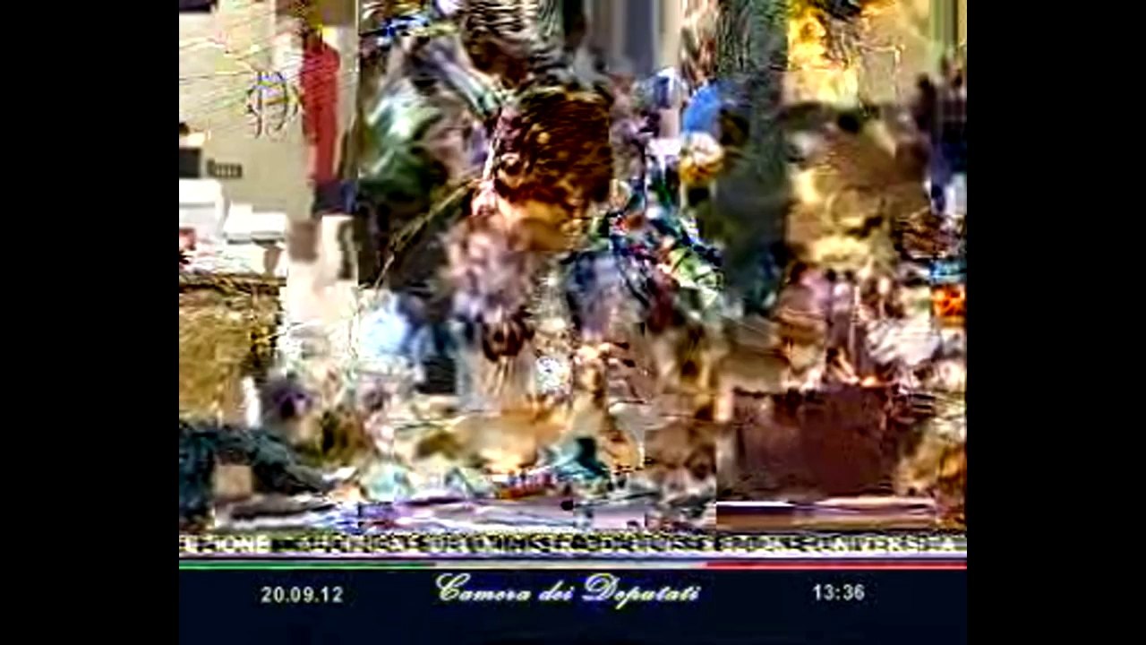 Roma - L'audizione di Francesco Profumo (20.09.12)