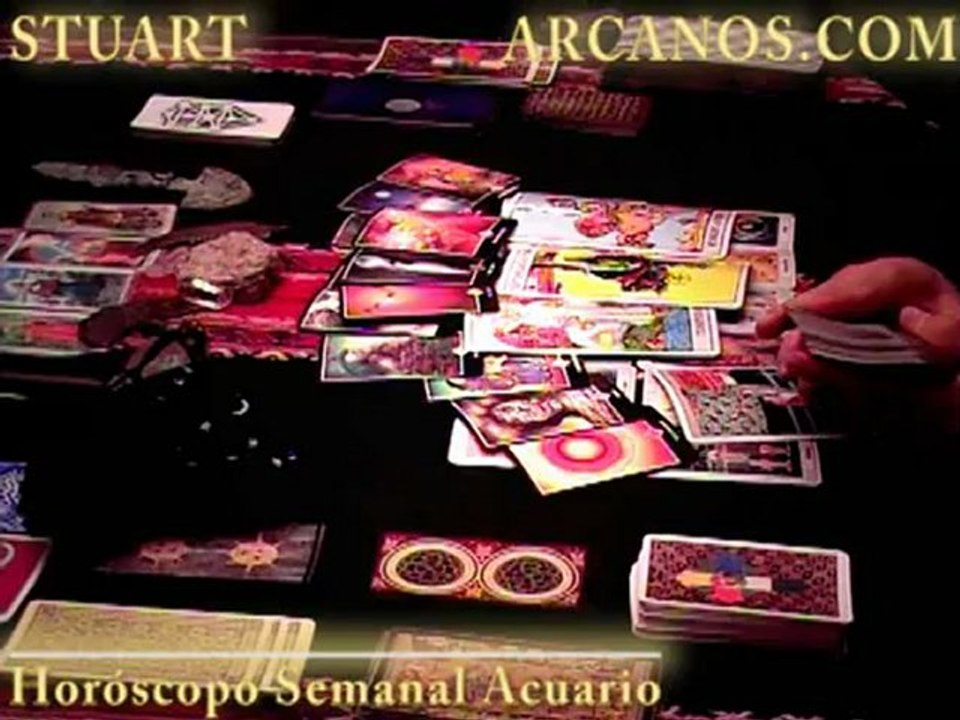 Horoscopo Acuario del 24 al 30 de junio 2012 - Lectura del Tarot