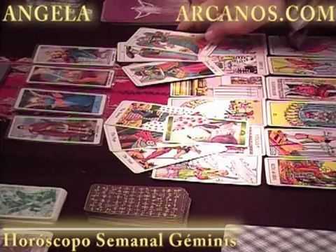 Horoscopo Geminis del 17 al 23 de junio 2012 - Lectura del Tarot