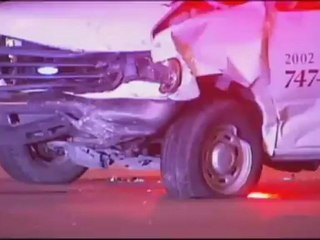 Close Call- Quick-Thinking Officers Dodge Crash