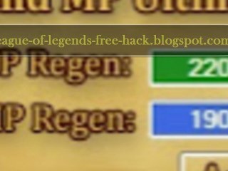 League of legends hp hack !