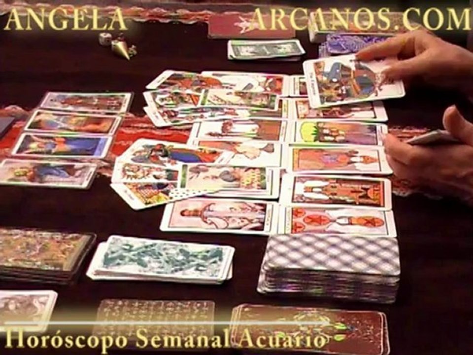 Horoscopo Acuario del 22 al 28 de abril 2012 - Lectura del Tarot