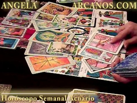 Horoscopo Acuario del 18 al 24 de diciembre 2011 - Lectura del Tarot