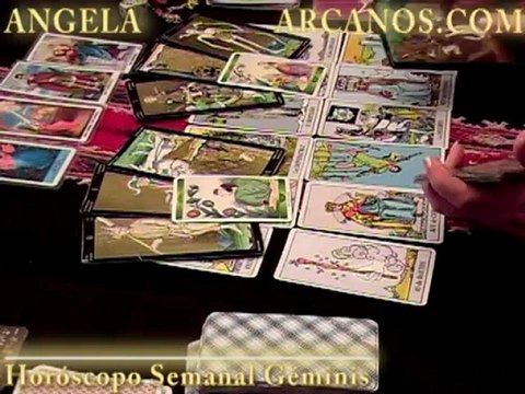 Horoscopo Geminis del 18 al 24 de diciembre 2011 - Lectura del Tarot