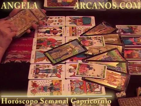 Horoscopo Capricornio del 27 de noviembre al 3 de diciembre 2011 - Lectura del Tarot