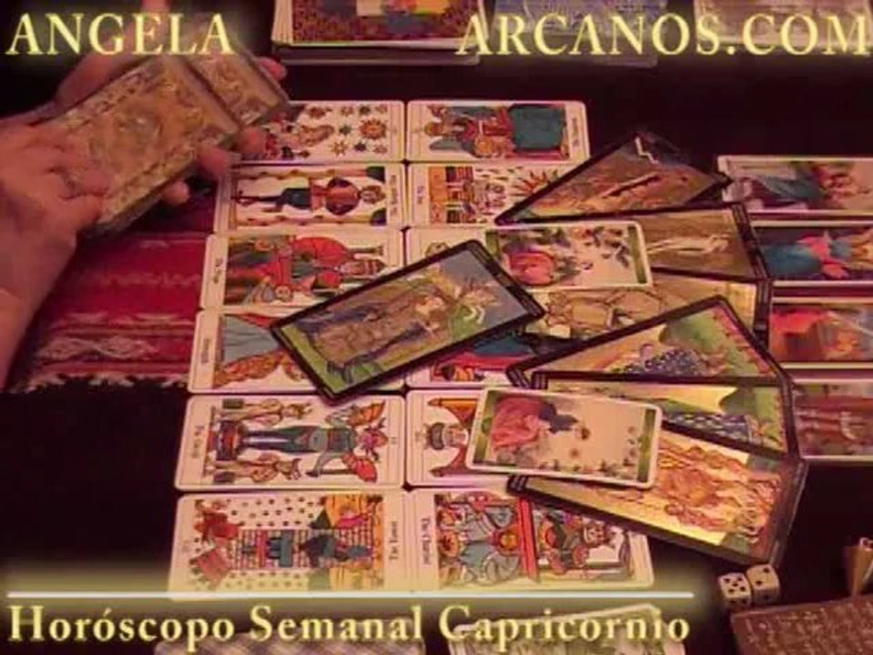 Horoscopo Capricornio del 27 de noviembre al 3 de diciembre 2011 - Lectura del Tarot