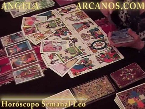 Horoscopo Leo del 20 al 26 de noviembre 2011 - Lectura del Tarot