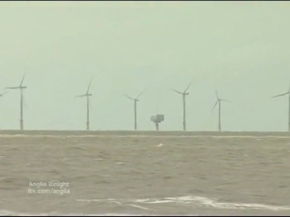 Anglia News Frinton On Sea Offshore Wind farms Gunfleet Sands & Essex Rehab Clinic Closed Down