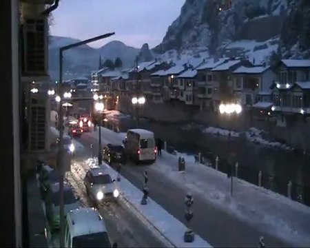 AMASYA KIŞ GÖRÜNTÜ -AMASYA Gitar A Müzik merkezi