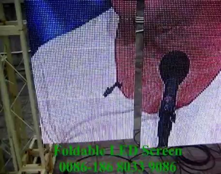 How to Move the Mobile LED Screen with Flex Design Email: flexible.led.display.screen@gmail.com