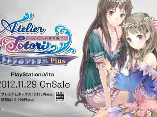 Atelier Totori Plus : The Adventurer of Arland - TGS 2012 Trailer [HD]
