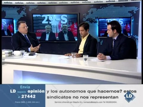 Es la noche de César: Tertulia económica con Juan Ramón Rallo y Gabriel Calzada - 28/09/10
